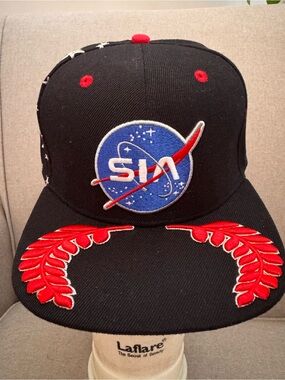 Sia Collective Black Snapback Hat